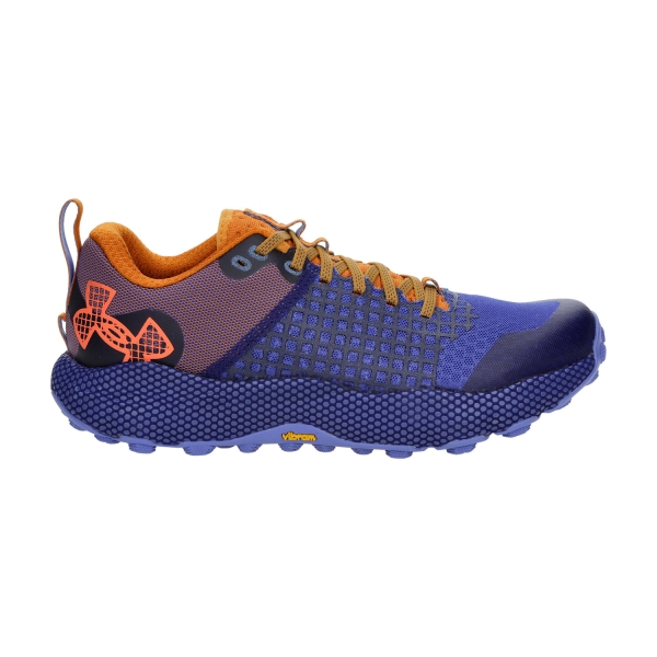 Men's Trail Running Shoes Under Armour HOVR Dark Sky Ridge TR  Sonar Blue/Honey Orange 30258520502