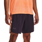 Under Armour Launch Graphic 7in Pantaloncini - Tux Purple/Orange Blast