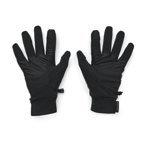 Under Armour Storm Fleece Guantes - Black/Reflective