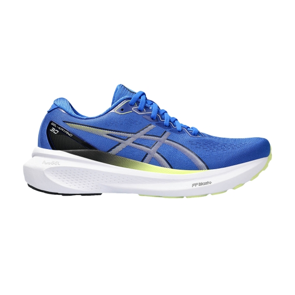 Men's Structured Running Shoes Asics Gel Kayano 30  Illusion Blue/Glow Yellow 1011B548400