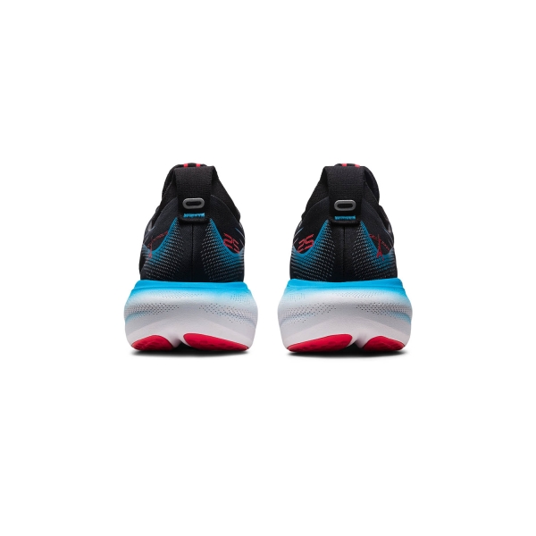 Asics Gel Nimbus 25 - Black/Electronic Red