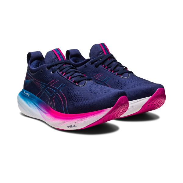 Asics Gel Nimbus 25 - Indigo Blue/Pink Rave