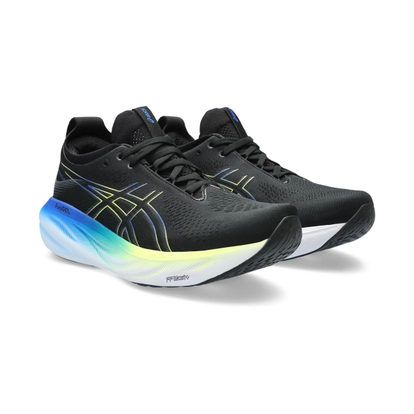 Asics Gel Nimbus 25 - Black/Glow Yellow