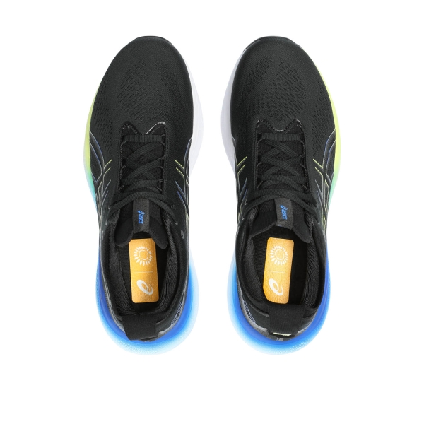 Asics Gel Nimbus 25 - Black/Glow Yellow