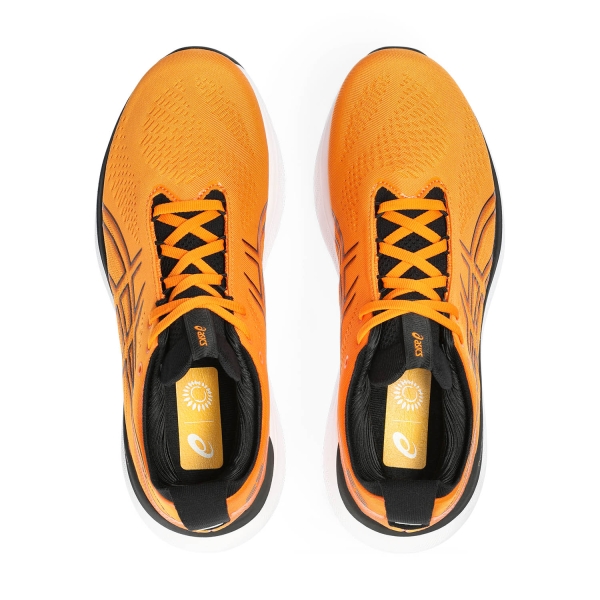 Asics Gel Nimbus 25 - Bright Orange/Black
