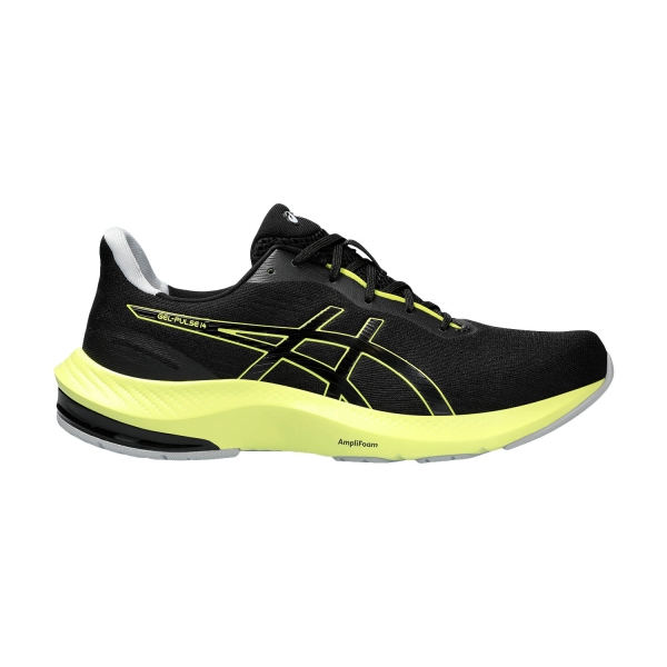 Men's Neutral Running Shoes Asics Gel Pulse 14  Black/Glow Yellow 1011B491005