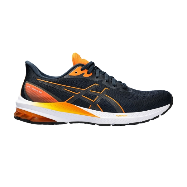 Men's Structured Running Shoes Asics Asics GT 1000 12  French Blue/Bright Orange  French Blue/Bright Orange 