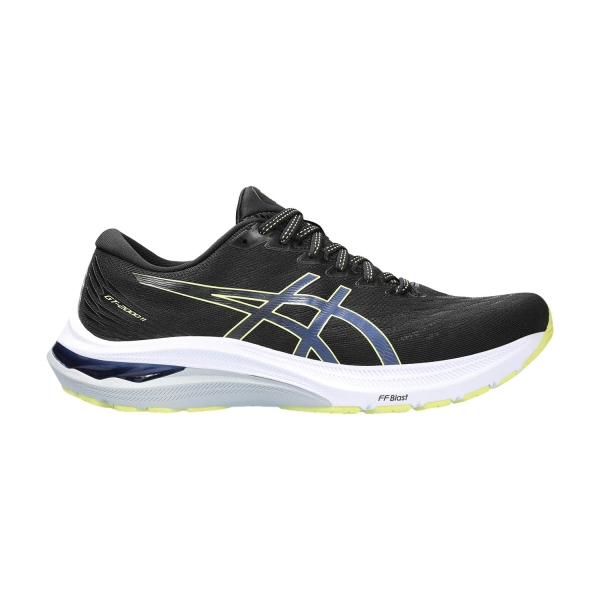 Men's Structured Running Shoes Asics GT 2000 11  Black/Glow Yellow 1011B441010