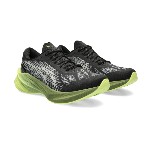Asics Novablast 3 - Black/Dried Leaf Green