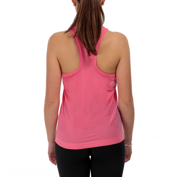 Compressport Performance Tank - Hot Pink/Aqua