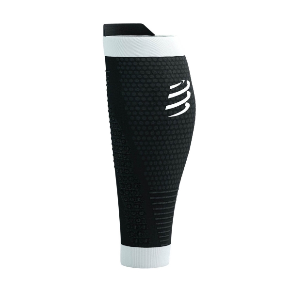 Compressport R2 3.0 Gambaletti a Compressione - Black/White