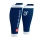 Compressport R2V3 Gambaletti a Compressione - Estate Blue/White