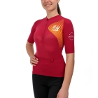 Compressport Trail Postural Maglietta - Persian Red/Blazing Orange