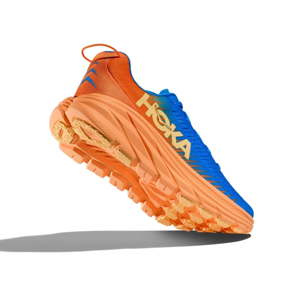 Hoka Rincon 3 Wide - Coastal Sky/Vibrant Orange