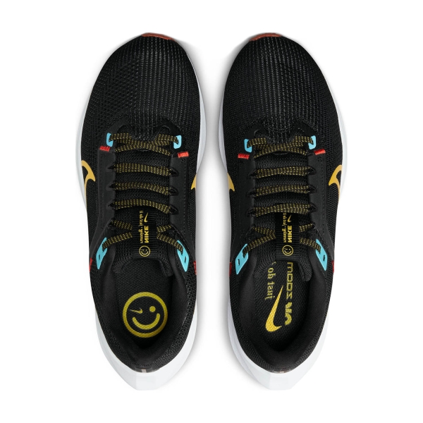 Nike Air Zoom Pegasus 40 - Black/Speed Yellow/Dark Smoke Grey