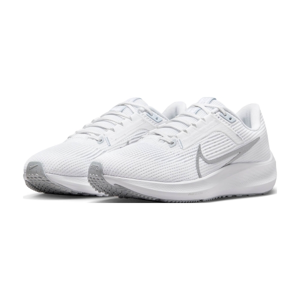 Nike Air Zoom Pegasus 40 - White/Metallic Silver/Pure Platinum