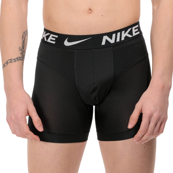 Men's Briefs and Boxers Underwear Nike Logo x 3 Boxer  Black 0000KE1225001
