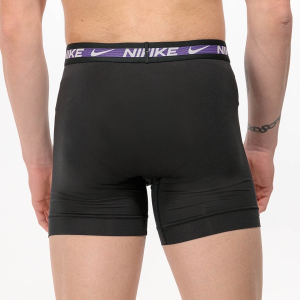 Nike Brief x 3 Boxer - Black/Blue Lightning/Electalg/Actio