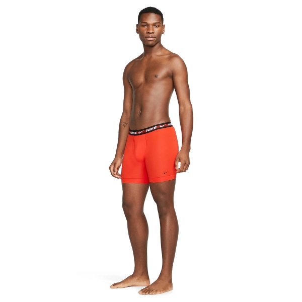 Nike Brief x 3 Boxer - Team Orange/Uni Blue/Black