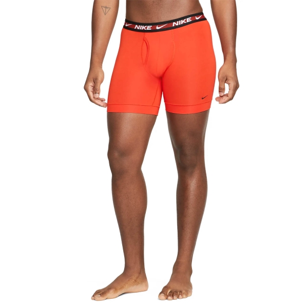 Nike Brief x 3 Men's Underwear Boxer - Team Orange/Uni Blue/Black