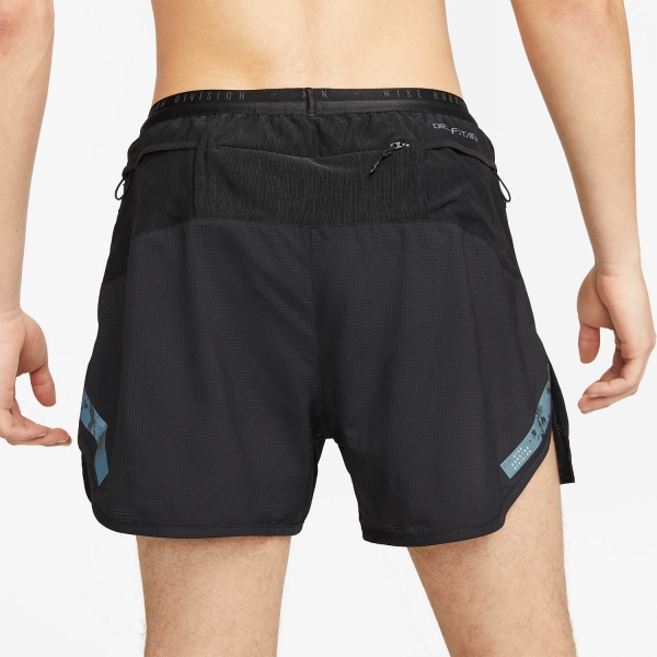 Nike Dri-FIT ADV Run Division 4in Shorts - Black/Reflective Black