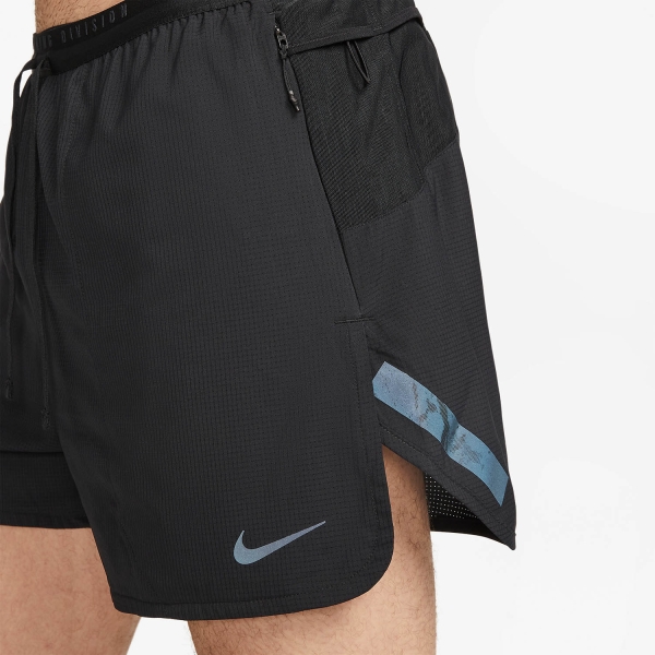 Nike Dri-FIT ADV Run Division 4in Shorts - Black/Reflective Black