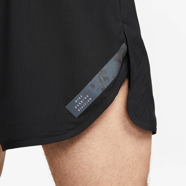 Nike Dri-FIT ADV Run Division 4in Shorts - Black/Reflective Black