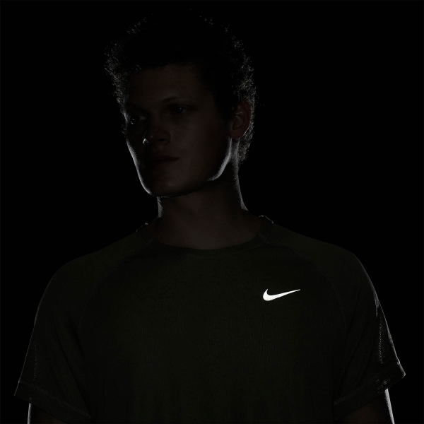 Nike Dri-FIT ADV Division TechKnit T-Shirt - Oil Green/Reflective Black
