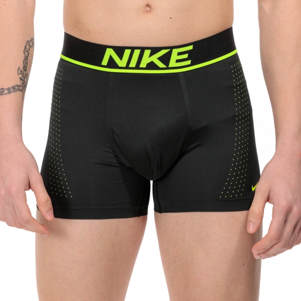 Men's Briefs and Boxers Underwear Nike DriFIT Elite Micro Boxers  Black/Volt 0000KE1150UB1