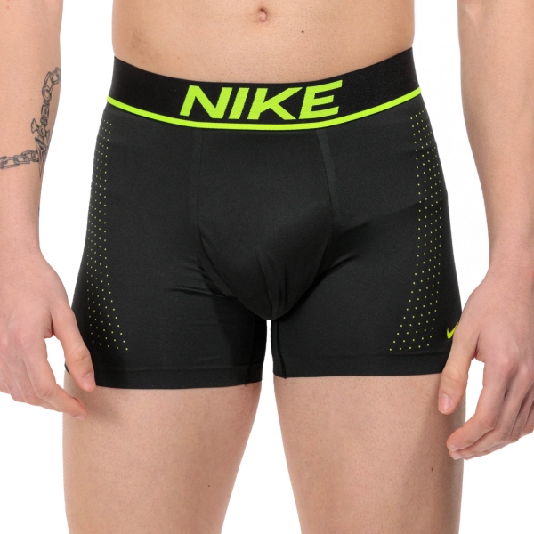 Nike Dri-FIT Elite Micro Men's Underwear Boxers Black/Volt