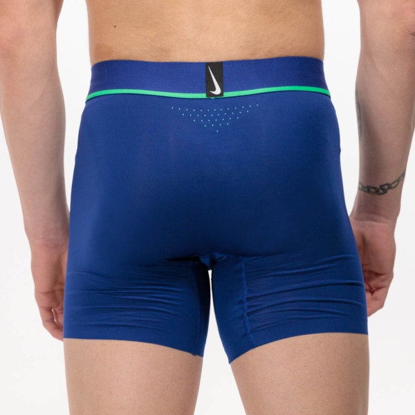 Nike Dri-FIT Elite Micro Boxers - Deep Royal/Electric Algae