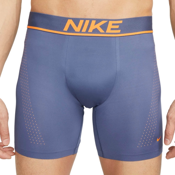 Calzoncillos y Boxers Interiores Hombre Nike DriFIT Elite Micro Boxers  Diffused Blue/Total Orange 0000KE1151AKU