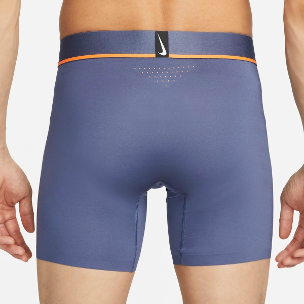 Nike Dri-FIT Elite Micro Boxer - Diffused Blue/Total Orange