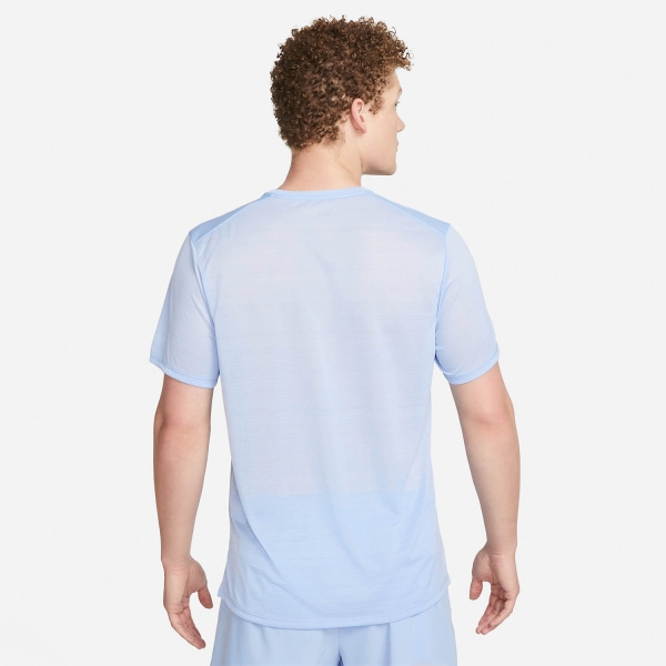Nike Dri-FIT Miler Breathe T-Shirt - Cobalt Bliss/Reflective Silver
