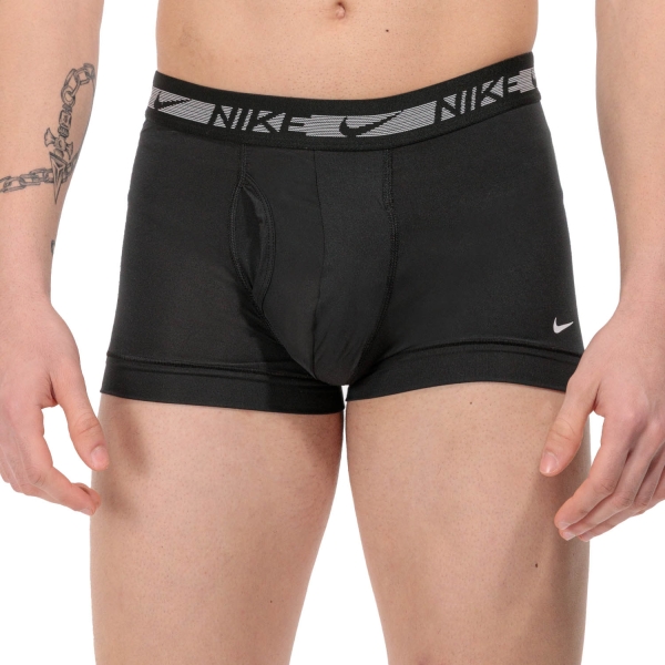 Men's Briefs and Boxers Underwear Nike DriFIT Ultra Stretch x 3 Boxer  Wolf Grey/Anthracite 0000KE11529V0