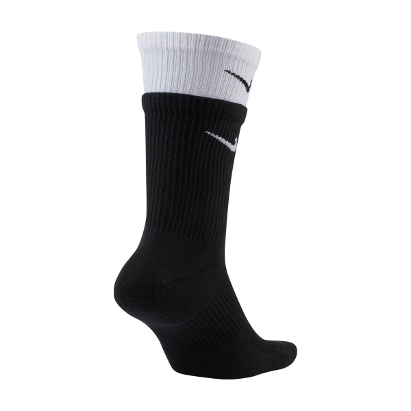 Nike Everyday Plus Cushioned Socks - Black/White