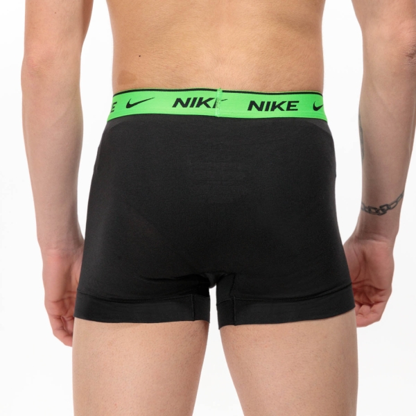 Nike Everyday Stretch x 3 Boxer - Geo Block Print/Cool Grey/Black