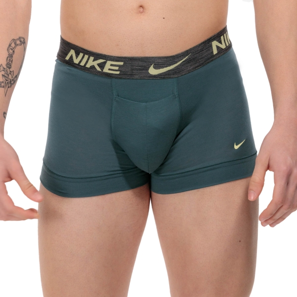 Slip e Boxer Intimi Uomo Nike Trunk x 2 Boxer  Diffused Blue/Faded Spruce 0000KE1077AKU