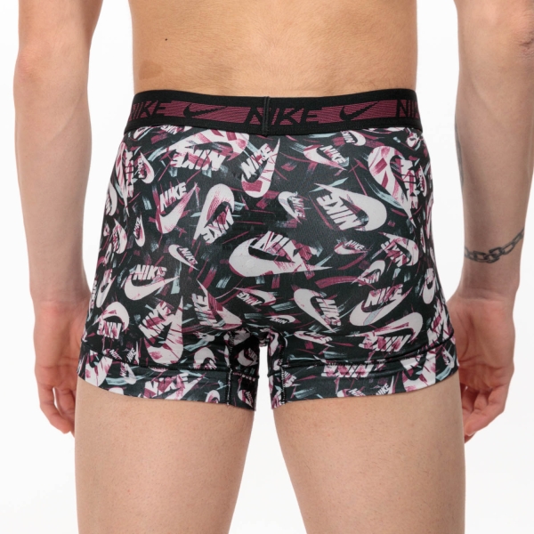 Nike Trunk x 3 Boxer - Rosewood/Ocean Bliss/Brushed L