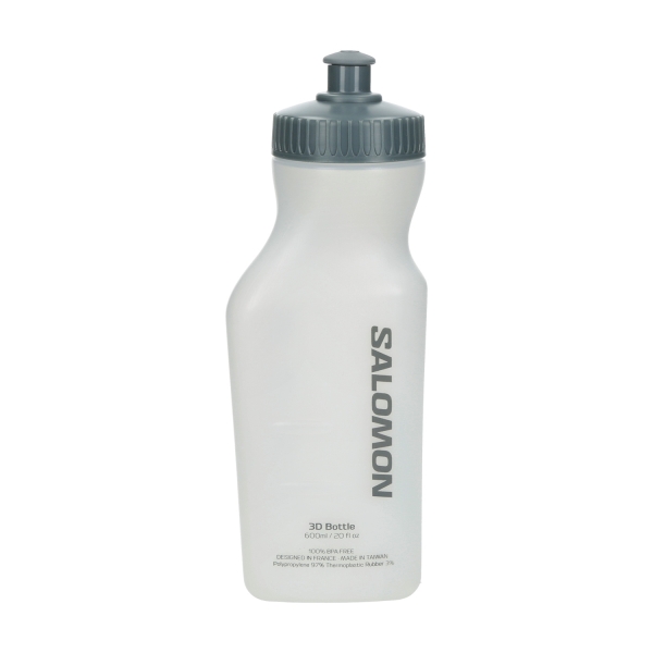 Hydratation Accessories Salomon Salomon 3D 600 ml Bottle  White/Translucent  White/Translucent 