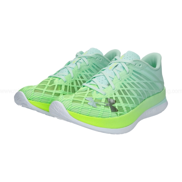 Under Armour Flow Velociti Elite - Aqua Foam/Lime Surge