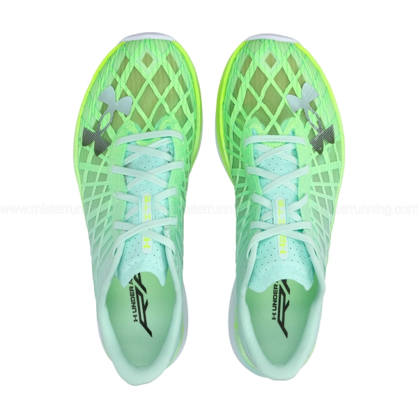 Under Armour Flow Velociti Elite - Aqua Foam/Lime Surge