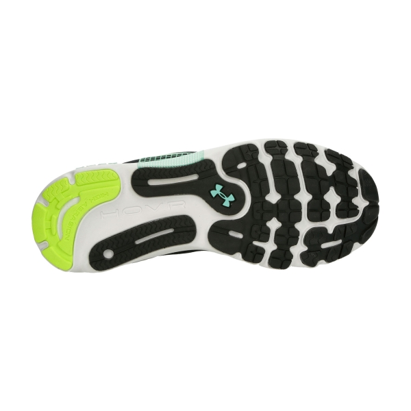 Under Armour HOVR Infinite 5 - Black/White/Green Breeze