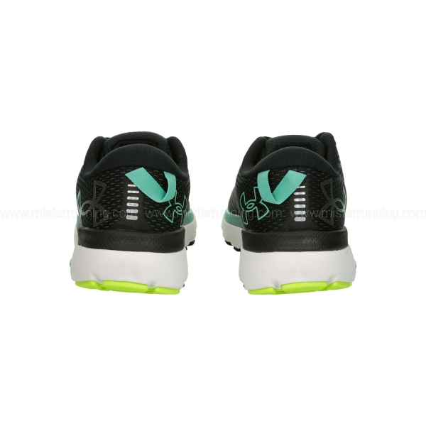 Under Armour HOVR Infinite 5 - Black/White/Green Breeze