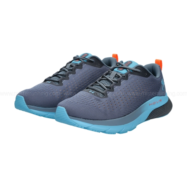 Under Armour HOVR Turbulence - Gravel/Blue Surf