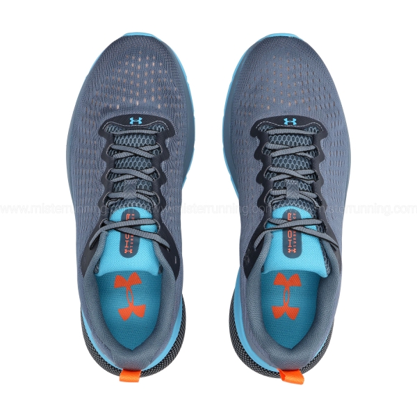 Under Armour HOVR Turbulence - Gravel/Blue Surf