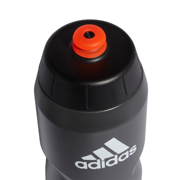 adidas Performance 750 ml Water Bottle - Black/Solar Red