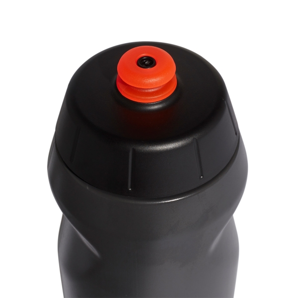 adidas Performance 500 ml Water Bottle - Black/Solar Red