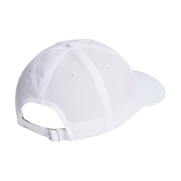 adidas Essential AEROREADY Cappello - White/Matte Silver