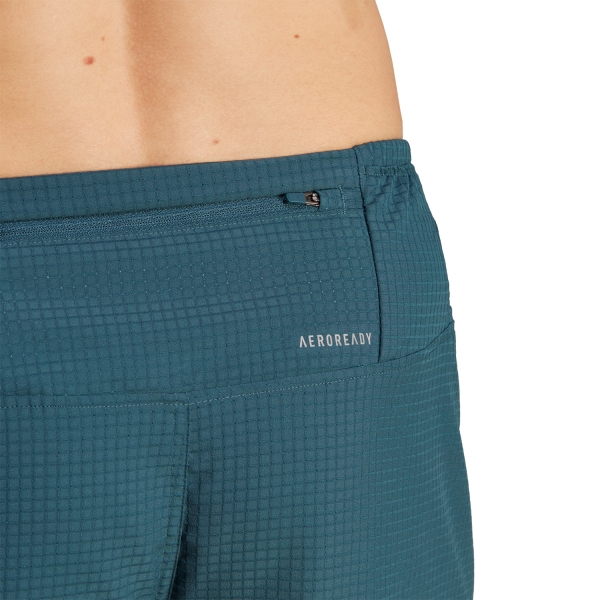 adidas D4R Logo 5in Shorts - Arctic Night